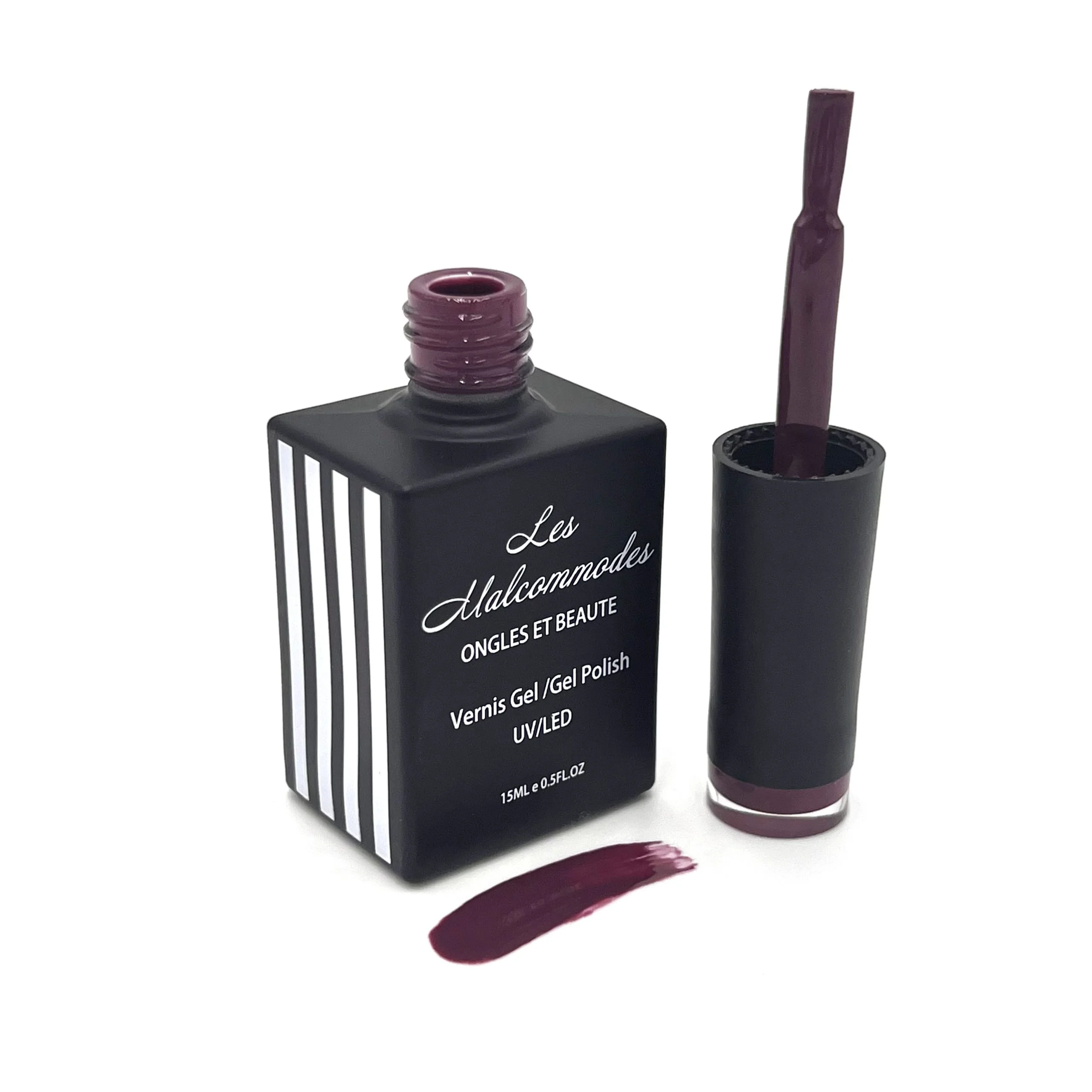 Vernis Gel UV/LED | 034 - Brun Prune Pofond